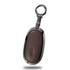 PIMOHI Suzuki Compatible Key Case, Metal, Genuine Leather, Wagon R,