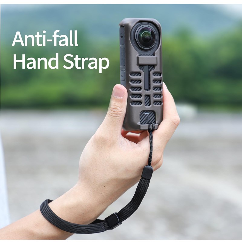 CERFFOOL Protective Case for Insta360 X4 Thermo Grip Cover for