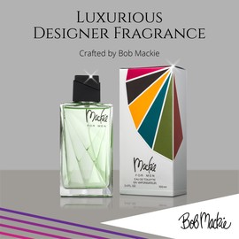 Bob Mackie Men’s Eau de Toilette Spray, Designer Fragrance for Him, 3.4 Oz