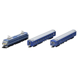 TOMIX 98388 N Gauge JR EF66 Type Blue Train Set Railway Model Electric Locomotive