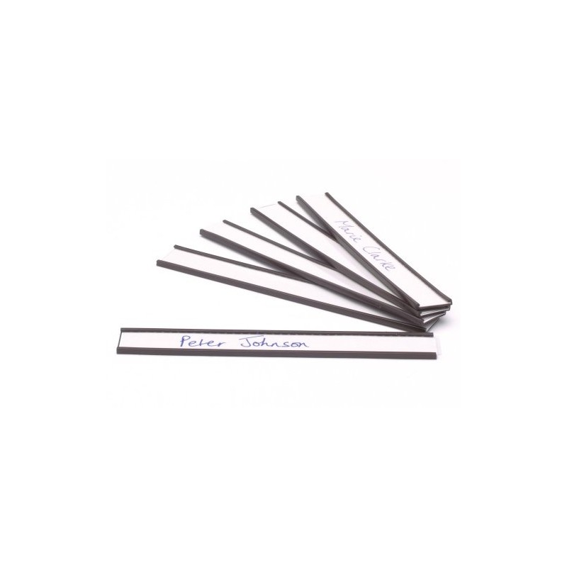 Nobo Magnetic Name Holder, Pack of 10, 150 x 20
