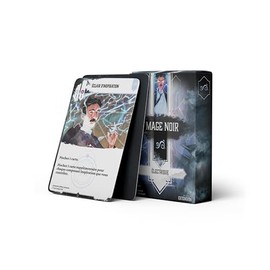 Mage Noir - Electric Expansion - Strategic Card Game and Confrontation for 2 Players - Board Game from 14 Years - French Version