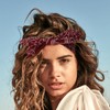 4pcs Knotted Bandana Headbands for Women, Elastic Boho Bow Hair