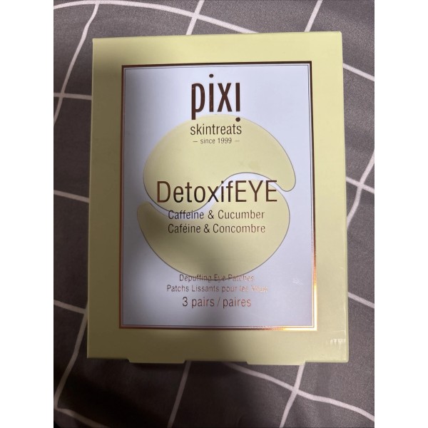 Pixi Skintreats DetoxifEYE Caffeine & Cucumber Depuffing Under Eye Patches
