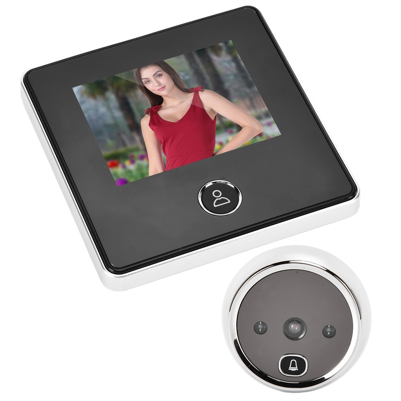 2.8in 0.3MP Digital Door Peephole Viewer Doorbell Camera 90° Wide