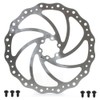 BRAKCO Mountain Bike Disc Brake Rotor 6 Bolts 140mm