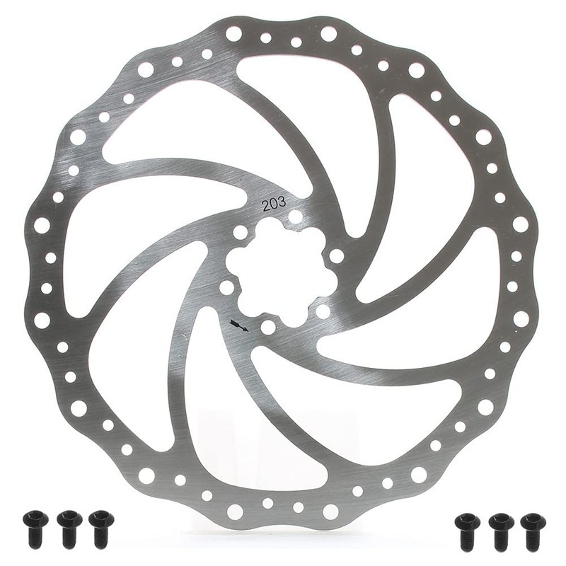 BRAKCO Mountain Bike Disc Brake Rotor 6 Bolts 140mm
