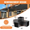 Woodworks Pergola pergola Brackets 4-Way Right Angle Corner Bracket DIY