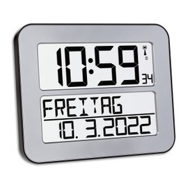 TFA Dostmann 60.4512.01 TimeLine Max Radio-controlled Clock