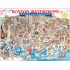 White Mountain Puzzles Boston Waterfront - 1000 Piece Jigsaw Puzzle