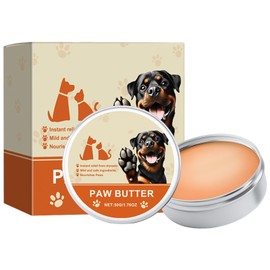 Dog Paw Pad Balm - Natural Revitalizing Dog Paw Balm | Protect, Nourish & Repair Paws from Pavement, Dryness, & Spring Adventures 50g