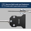 SDS Plus Floor Scraper with Spare Bolts and Nuts, Firecore