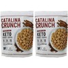 Catalina Crunch Cinnamon Toast Keto Friendly Cereal - Pack of 2 Bags - 20 oz Per