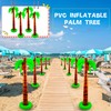 2 Pieces 40 Inch Inflatable Palm Trees Large Coconut Tree