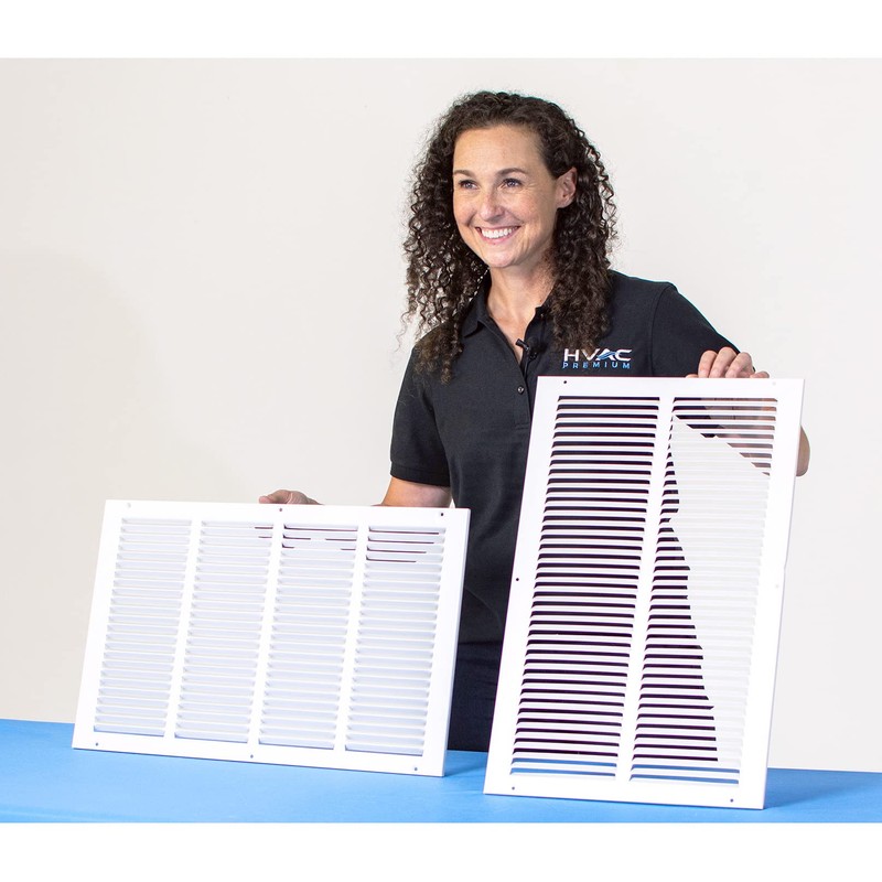 HVAC Premium 25" x 4" Return Air Grille - Sidewall