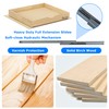 WelFurGeer Soft Close Pull Out Drawers for Cabinets, 14" W