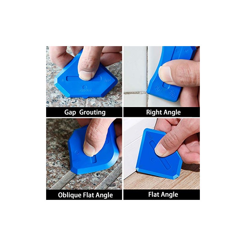 King&Charles Silicone Caulking Tool Kit, 3 in 1 Caulk Remover