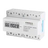 3 Phase Energy Meter DIN Rail Mount Electricity Usage Monitor