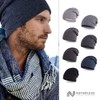 Neverless® Knitted Hat for Men Knitted Beanie with Fleece Lining