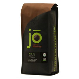 WILD JO: 12 oz | Dark French Roast Organic Coffee | Whole Bean | Bold Strong Rich Wicked Good | Great Brewed or Espresso | USDA Certified Fair Trade Organic Arabica Beans | Non-GMO Gluten Free