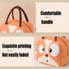 LHLZNB Three-Dimensional Cartoon Lunch Bags， Insulated Pack Lunch Bag for