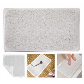 Buy-Simplicity® Shower Mat Bathroom Mat for Wet Areas with Suction Cups | Non Slip Bath Mats For Inside Bath | Shower Mat Non Slip Anti Mould Quickly Dry Safe