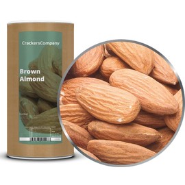 1 x 750 g Whole Almonds 100% Natural with Skin Raw Food Almond Kernels Natural, Sugar-Free and Salt-Free Vegetarian Vegan Gluten Free Lactose Free without Breakage 22% Protein Premium Quality