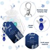 Metacipher 30 Set Funeral Favors with Angel Keychains for Guests