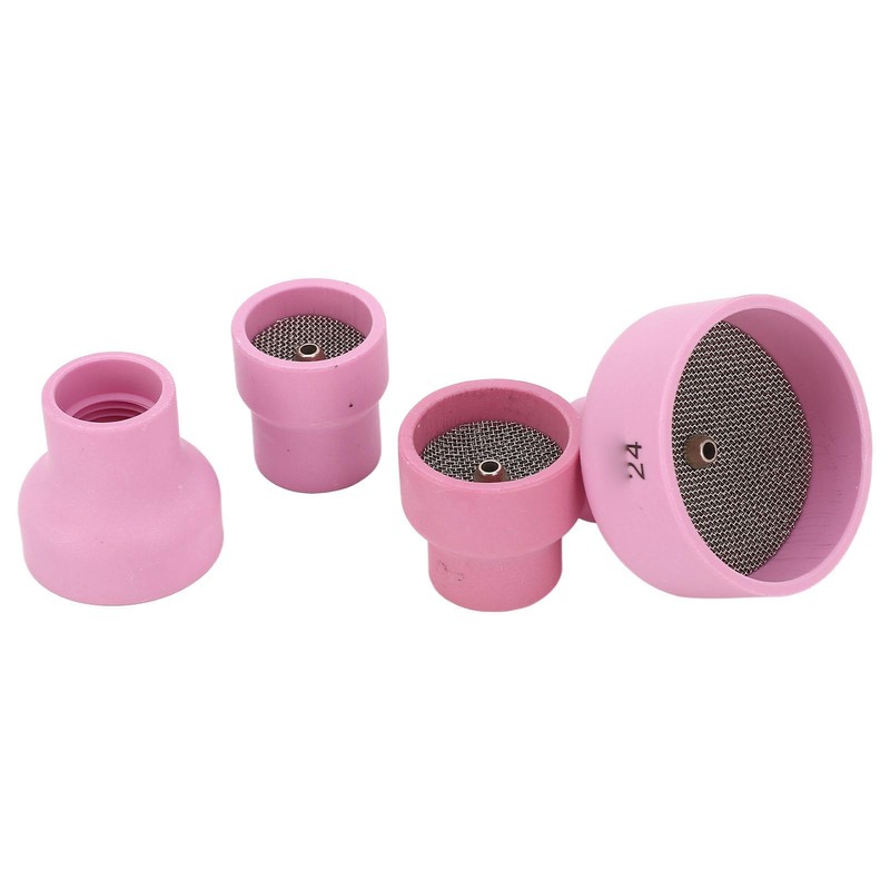 Ceramic Cup Set for Welding Equipment Includes Cups 12 14
