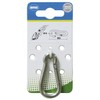 amig 30145 Mod.30145 Firefighter Carabiner, Metallic Silver