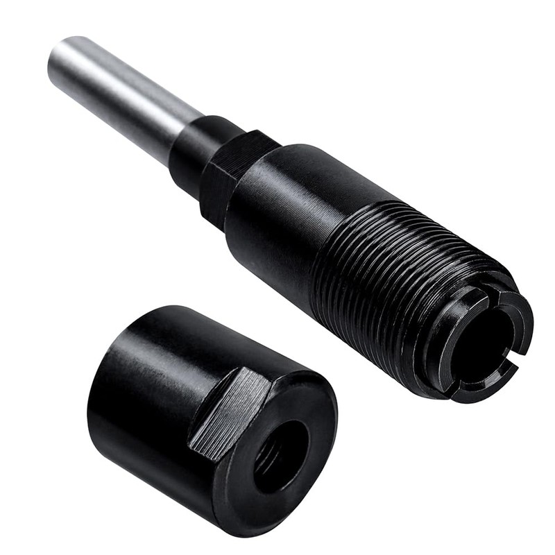Bestgle 8mm Router Collet Extension Router Bit Collet Extension and