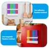Straw Holder, Large Magnetic Straw Holder Tumbler Straws Organizer Storage