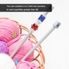 Row Counter and Crochet Stitch Marking Sets, Includes 12 Row