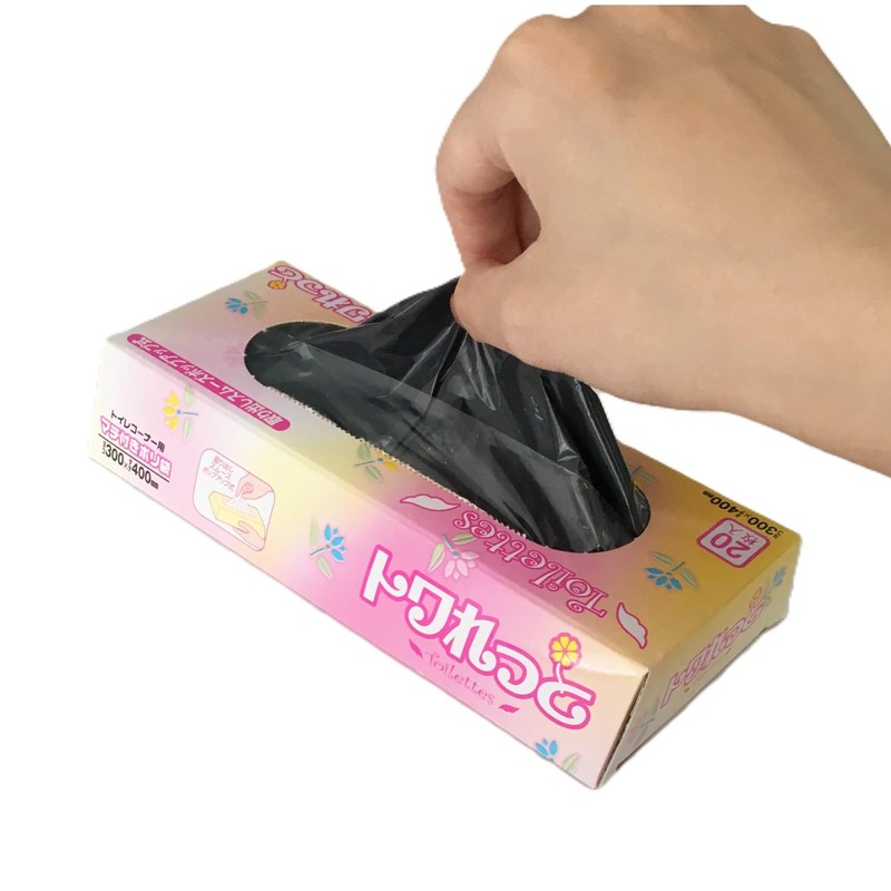 JAPACK'S Toiretto Sanitary Waste Bag, SS-06