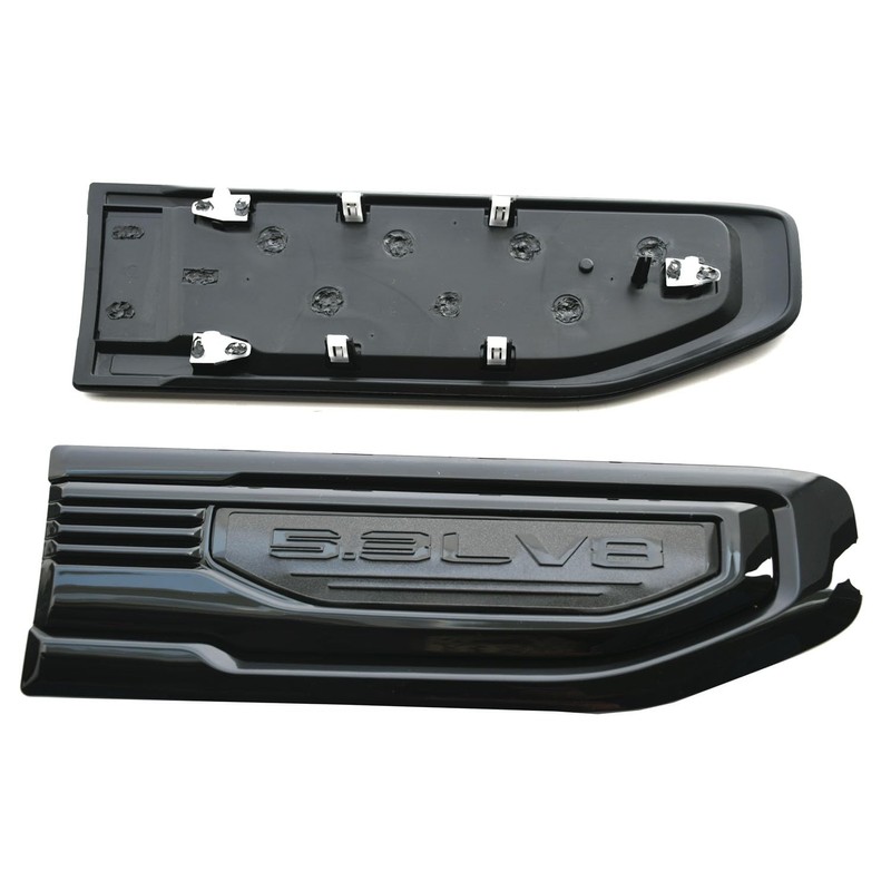 Pair Custom Kit 5.3L V8 Vent Emblems 3D Badge Left