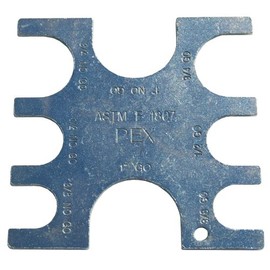 SharkBite 23080 3/8-Inch, 1/2-Inch and 3/4-Inch Crimp Ring Gauges