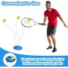 DAKLUNAR Tennis Trainer Tennis Trainer Set Trainer Baseboard Set with