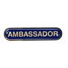 Capricornone Ambassador Gel Domed School Bar Badge (Blue)