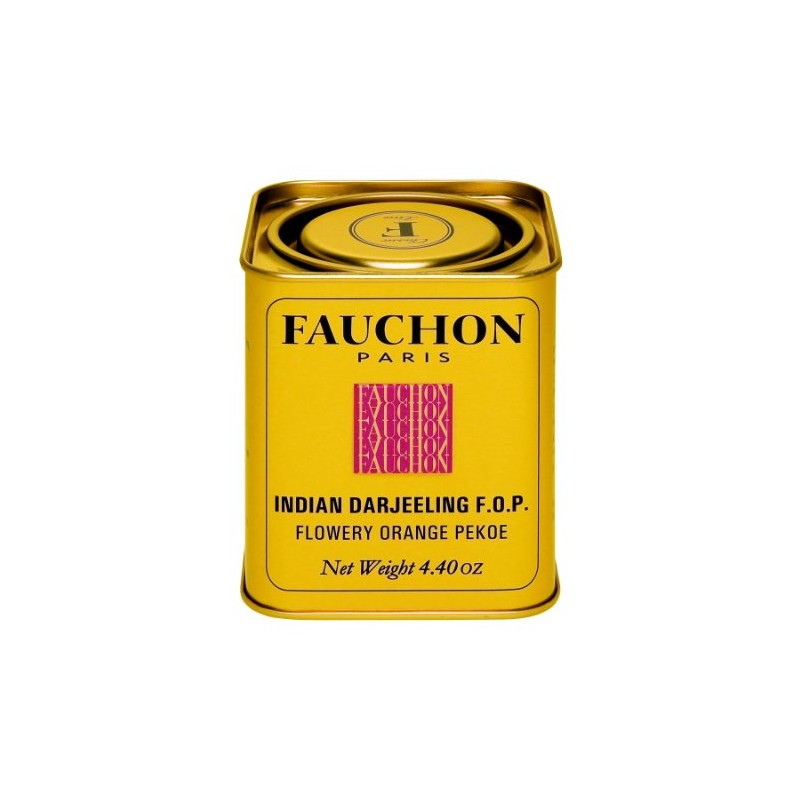 FAUCHON Tea Forchon Darjeeling (In Can), 4.4 oz (125 g)