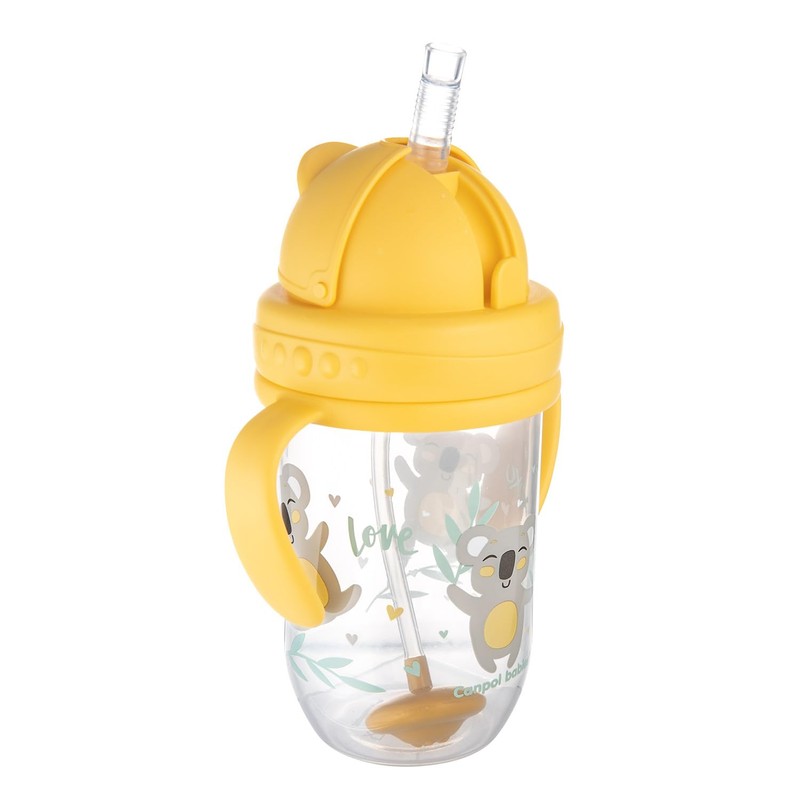 Canpol babies 56/606 270ml 6+m Leakproof Cup with Weighted Straw
