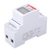 Single Phase Energy Meter Bidirectional Metering 2P DIN Rail Mount