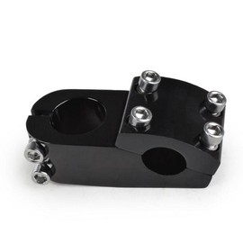 SENQI BMX Short Reach Stem Lightweight Aluminum CNC 0.9 x 1.1 x 2.0 inches (22.2 x 28.6 x 50 mm)