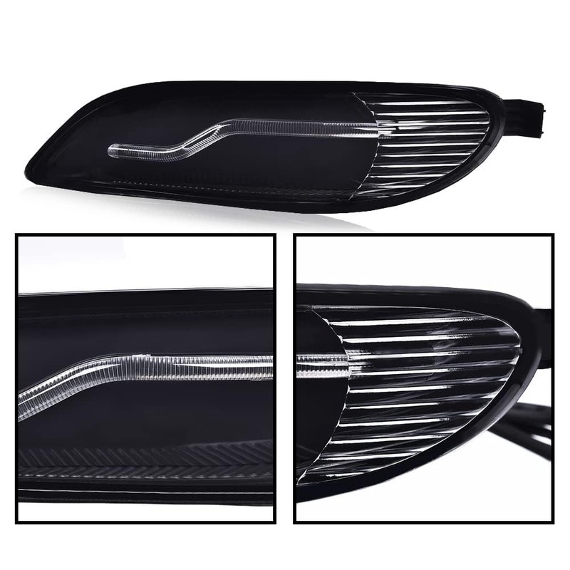 PIT66 Front LED Fog Light Lamps Assembly Compatible with Toyota