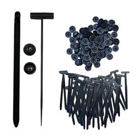 Nylon Universal Cable Tie Buckle For Car, Zip Tie Automotive, Zippered Holder For Auto,Zip Ties For Car Bumper, Plastic Fasteners, 100PCS Zip Button