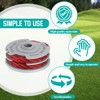 Viilich Pack of 6 grass trimmer thread spools for Flymo