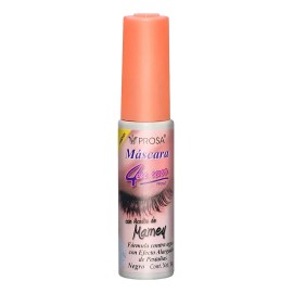Rimel Negro Mascara Pestañas Aceite De Mamey Prosa Alargador