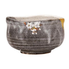 K9-855 Kutani Yakuya Matcha Bowl, Sakura on Yoshidaya Yama Sakura