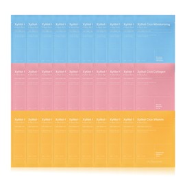 seconds Super Second Cica Collagen Mask Pack 20 Sheets Elasticity Wrinkle Improvement Calming Cooling Hypoallergenic Pack / 초세컨즈 시카 콜라겐 마스크팩 20매 탄력 주름개선 진정 쿨링 저자극 팩