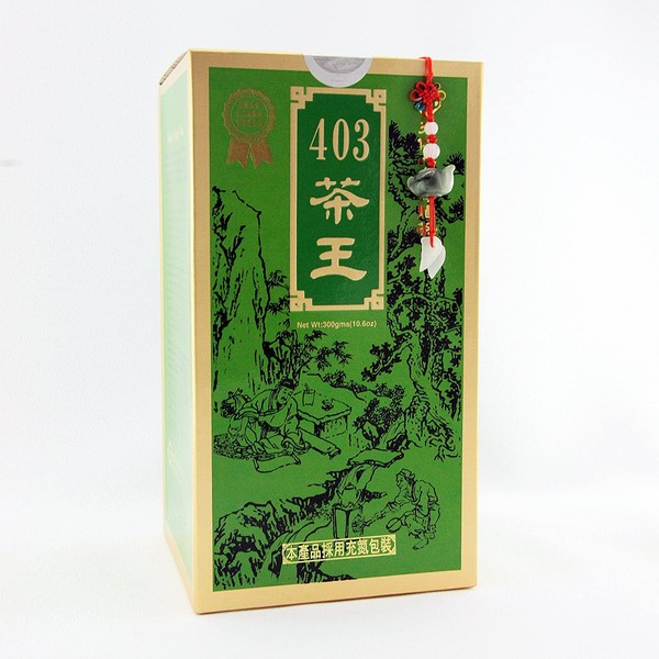 First Grade Green Tea / King's 403 Green First Grade Tea Loose Tea / 300g / 10.6oz.(Chinese Tea / Taiwanese Tea Bonus Pack)