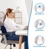SAIREIDER Office Chair Lumbar Pillow, Memory Foam Back Support Pillows